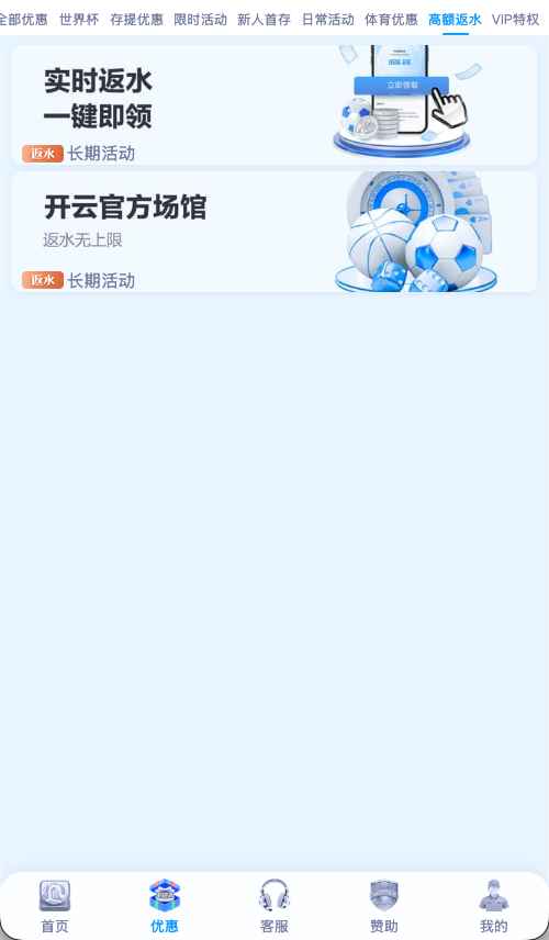 开云体育高额度返水 - 会员回馈计划